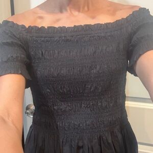 H&M Black Strapless Dress unworn size small
